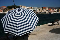 Bardzo grecki parasol...