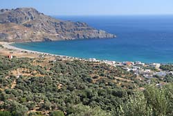 Wybrzeże Krety w okolicach Plakias